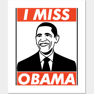 Barron Obama Shirt, I Miss Obama Posters and Art